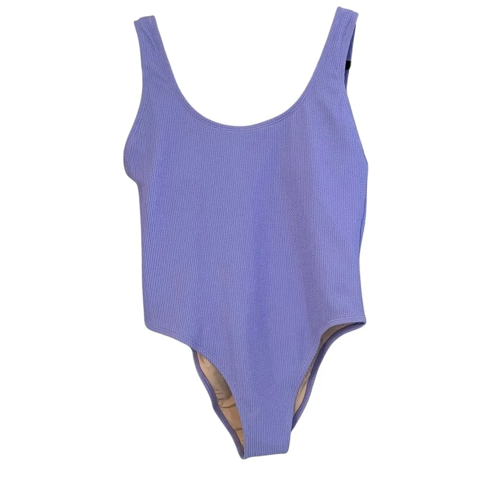 Cotton On Lavender Scoop Back Cheeky One‎ Piece Swimsuit NWT Large